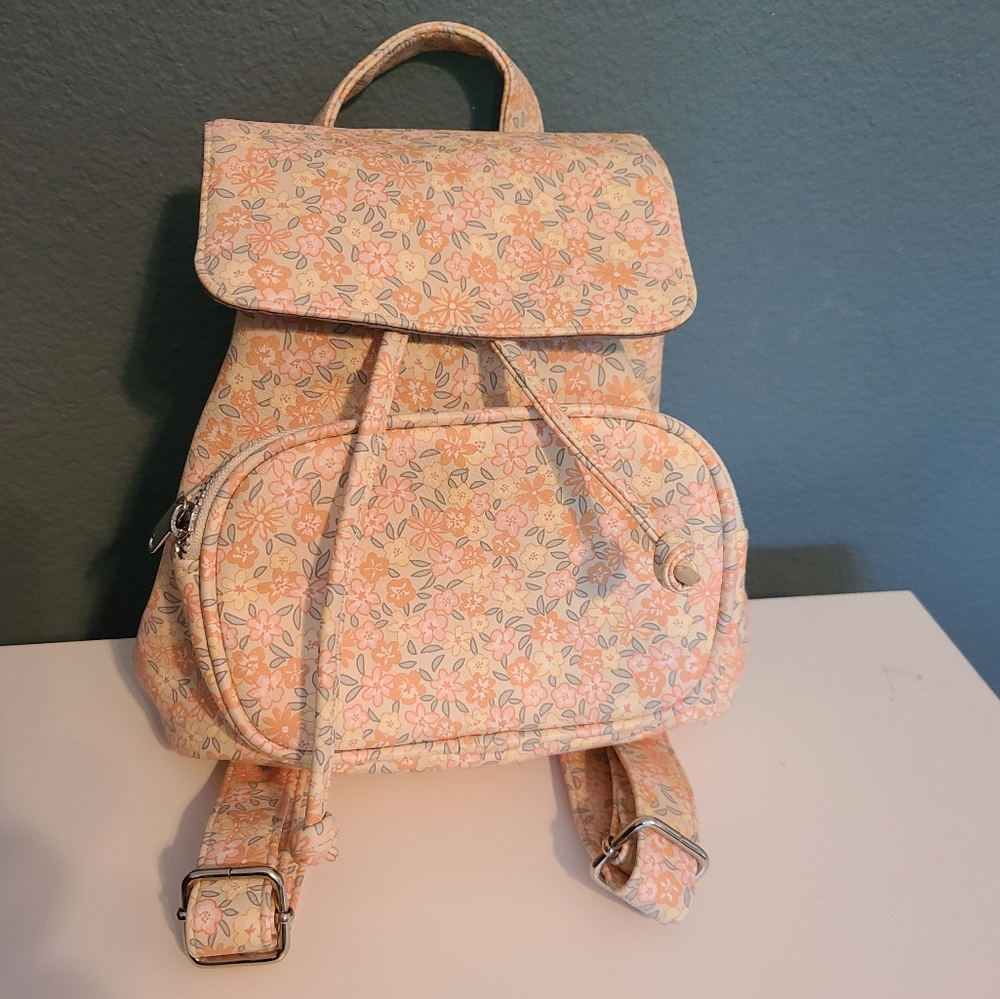 Wild Fable Floral Print Mini Backpack